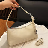 Women’s PU Leather Trendy Hobo Bag – Adjustable Strap Crossbody Tote Handbag