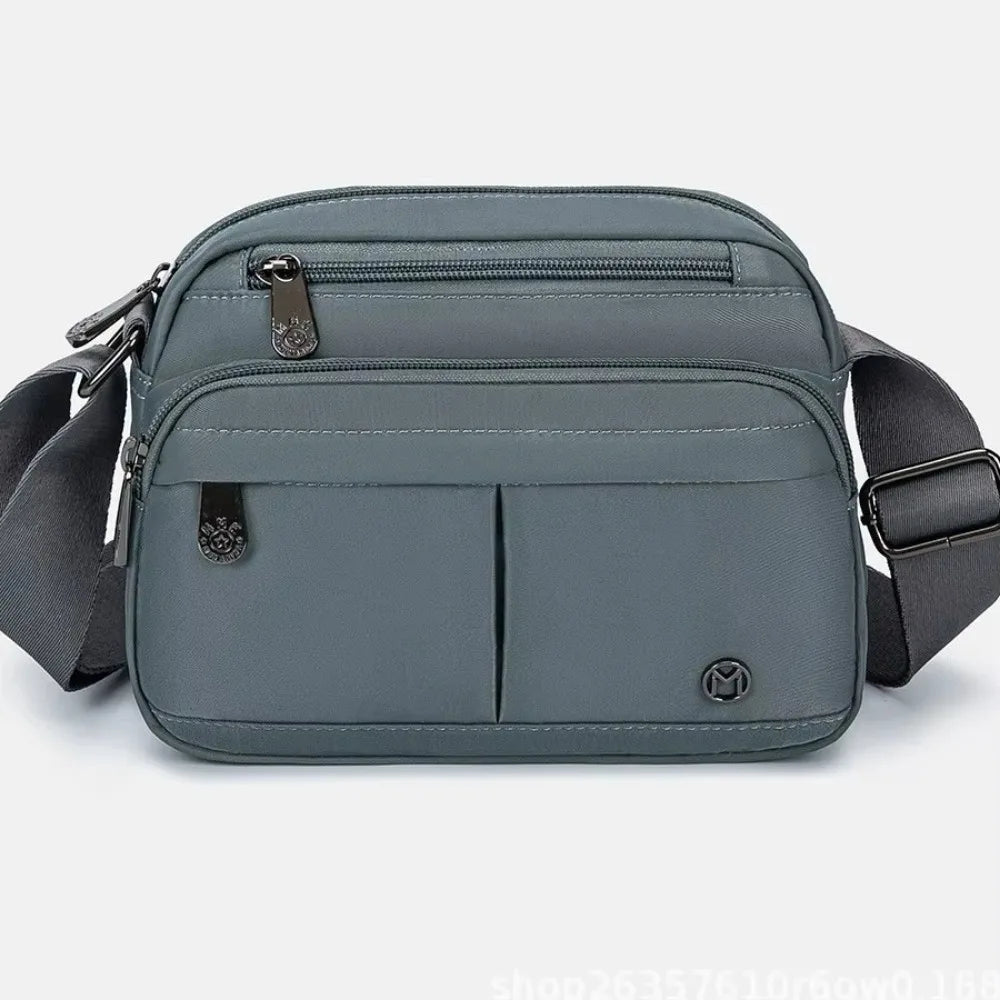 Unisex Waterproof Crossbody Bag – Large-Capacity Multi-Pocket Shoulder Bag for Travel, Work & Daily Use