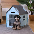 Indoor Wooden Pet House – Cozy Bed for Small Dogs & Cats