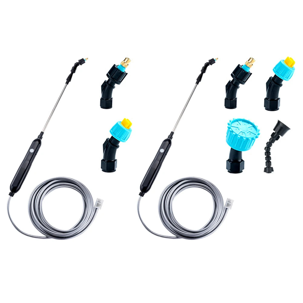 Electric Plant Sprayer – USB Rechargeable Watering Wand with 2–4 Mist Nozzles for Garden & Lawn Care