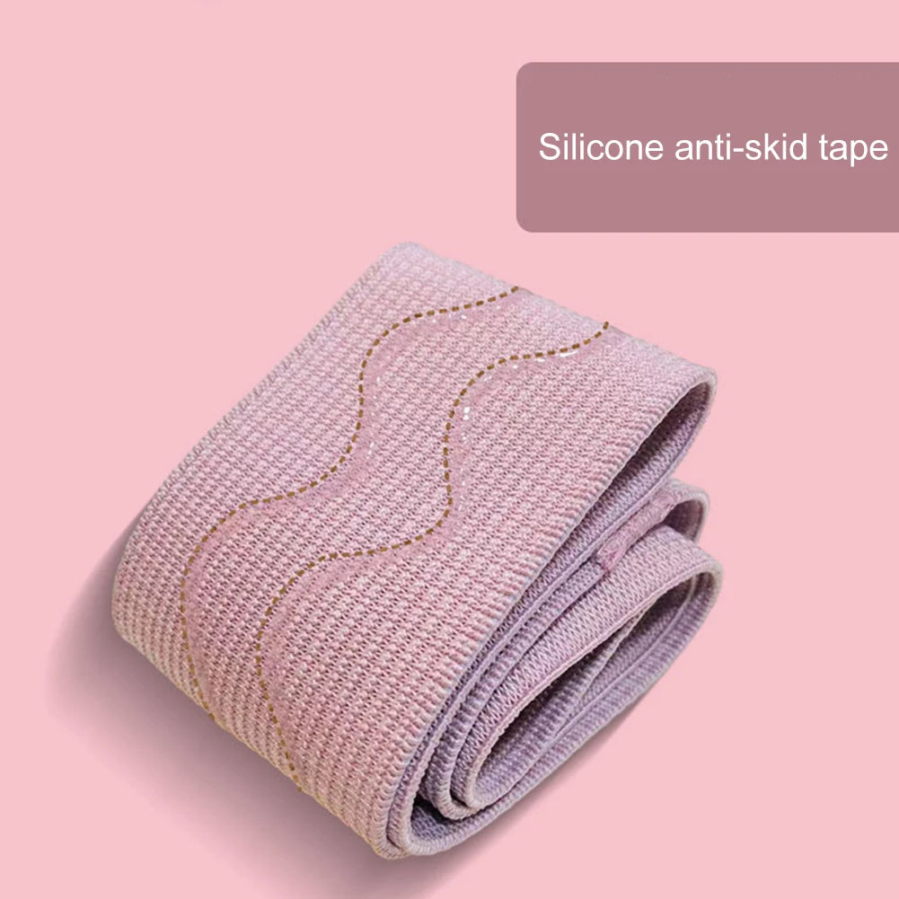 Premium Hip Resistance Bands Set for Glute & Thigh Workouts – Non-Slip Elastic Fitness Loops for Yoga & Home Gym