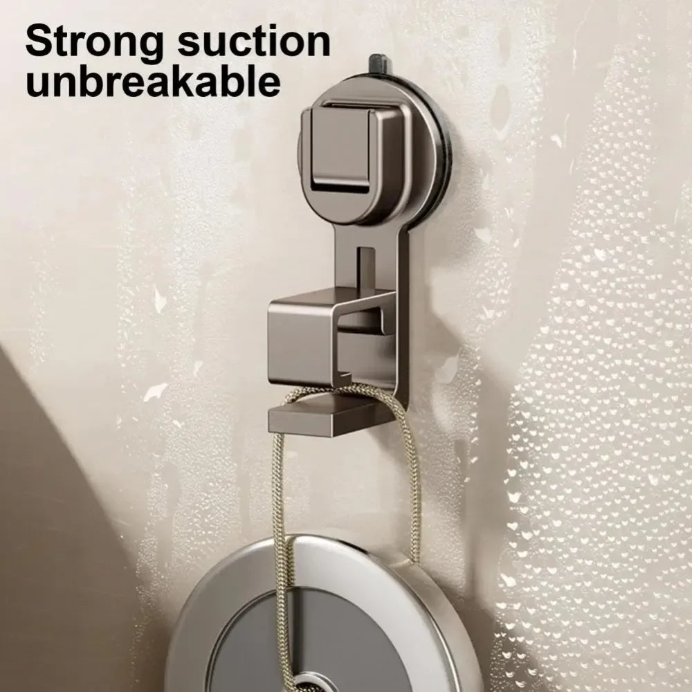 Water-Proof Suction Cup Hooks – No Drill, Reusable Wall Mount for Kitchen & Bathroom
