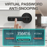 Viladepot Smart Lock – Fingerprint & App Control Door Lock with Touchscreen Keypad