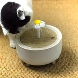 1200ml Automatic Cat Water Fountain – USB Electric Silent Pet Drinking Bowl with Filter