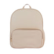 Tan Customizable Nylon Travel & School Backpack – Everyday Large Capacity Bag
