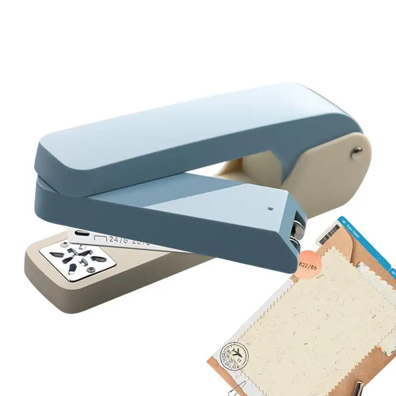 📎 360° Rotatable Heavy-Duty Metal Stapler – Long Manual Binding Stapler for Office, Books & Documents