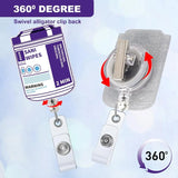 🩺 Retractable Badge Reel Holder – ID Clip Badge for Nurses, Lab Techs, Medical Assistants & LPN Gift