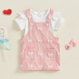 Baby Girls 2-Piece Summer Outfit – Floral Print Sleeveless Romper with Matching Sun Hat for Summer Fun