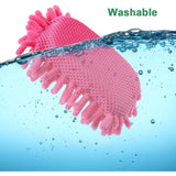 Reusable Microfiber Whiteboard Erasers – 6-Piece Washable Cleaning Set for Markers & Chalk