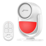 🚨 CPVAN Infrared Motion Detector – Wireless 433MHz PIR Sensor with 125dB Sound Alarm for Home Security
