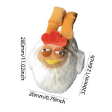 Funny Chick Plush Bag – Hen-Shape Tote & Shoulder Bag for Women