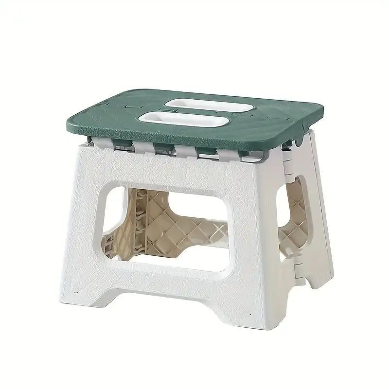 Portable Thick Folding Outdoor Stool – Space-Saving Low Chair with High Load-Bearing Capacity for Boys & Girls