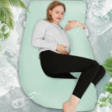 Pregnancy Body Pillow for Sleeping – Large U-Shaped Maternity Pillow for Full Body Support & Comfortable Rest