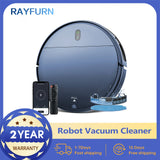 Rayfurn Robot Vacuum Cleaner 6000 Pa – App Control, Auto-Charging, Wet Mopping & Wi-Fi Navigation