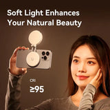Ulanzi LM19 MagSafe LED Ring Light – Ultra-Portable Bi-Color Fill Light with CRI 95+ for Vlogging & Photography
