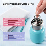 Mini Stainless Steel Vacuum Flask 200 ml – Portable Insulated Coffee & Travel Bottle