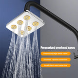 Water-Flow Rainfall Shower Head – Water-Saving Replacement Part for Shower System