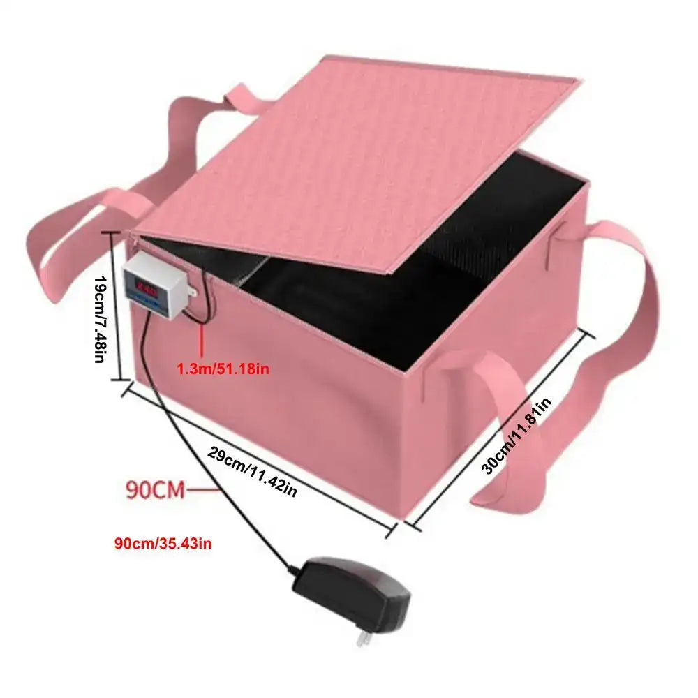 Dough Proofer with Temperature Control – Sourdough Rising Box for Bread & Pizza Dough Prep