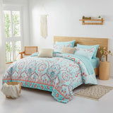 7-Piece Bohemian Print Comforter Set – Soft All-Season Bedding & Room Decor (Queen/King)