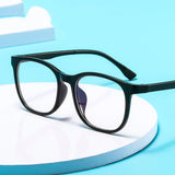 Transparent Anti-Blue Light Computer Glasses – Stylish Square Eyewear for Women & Men, Eye Protection for Work & Screen Use