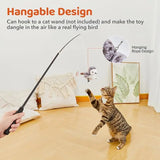 Flapping Bird Cat Toy – Interactive Catnip Kicker Toy for All Breeds, Realistic Motion Playtime Entertainment for Cats