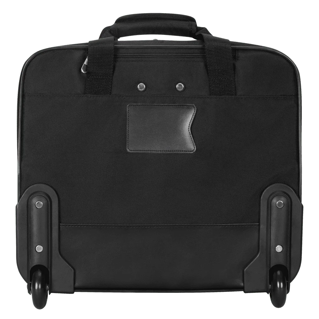 Targus 16″ Rolling Laptop Case – Durable Wheeled Computer Bag with Telescoping Handle & Organized Compartments