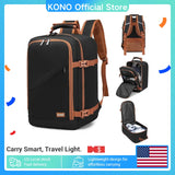 KONO 20L Cabin Bag – Ryanair Underseat Travel Backpack | Compact Carry-On Daypack 40×20×25 cm