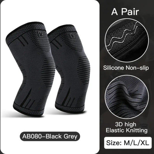 Compression Knee Sleeve for Sports – Support Brace for Running & Gym