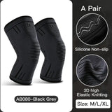Compression Knee Sleeve for Sports – Support Brace for Running & Gym