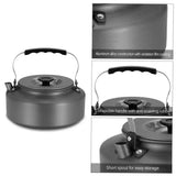 3 L Stainless Steel Kettle – Heavy-Duty Aluminum Alloy Water Pot for Induction, Gas & Camping