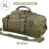 40L/60L/80L waterproof travel duffel bag – large-capacity men’s luggage tote, weekend & gym bag for sports, camping & trips
