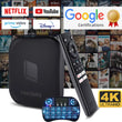 IoTwe Android 12.0 Smart TV Box – Quad-Core Google Certified Media Player with 4K HDR, Dolby Digital, WiFi 6 & Keyboard