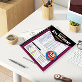Monthly Bill Tracker Notebook – 4-Year Budgeting & Payment Checklist for Families & Money Managers