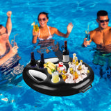 Inflatable Pool Drink Holder – Floating Cup Pad & Beverage Stand for Swimming Pools, Beaches & Kids’ Fun
