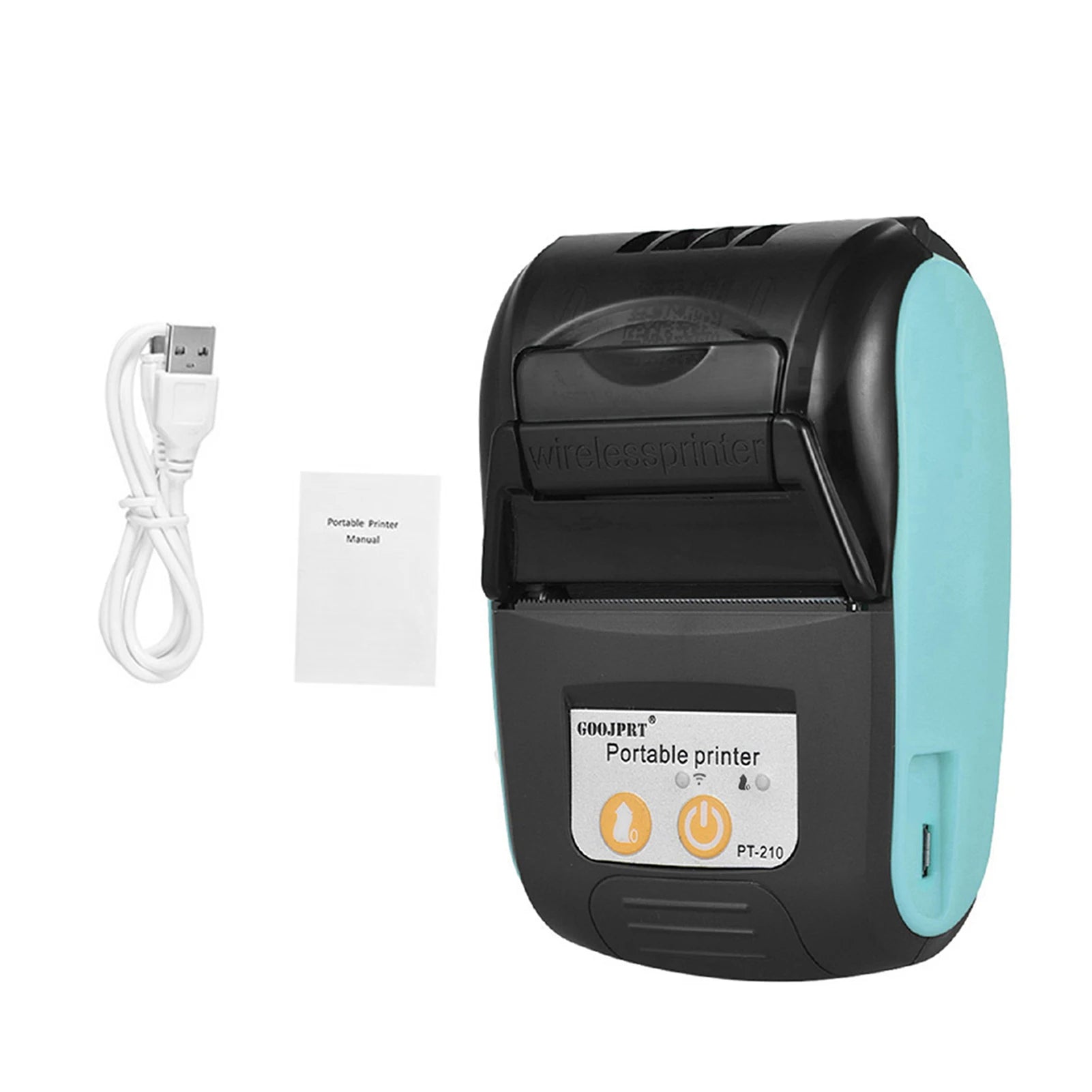 Portable Bluetooth Thermal Printer – Mini Wireless Printer for Android & iOS | Office & Home Use 🖨️📱