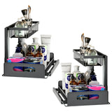 2-Tier Pull-Out Under Sink Organizer – Slide-Out Cabinet Storage for Kitchen & Bathroom