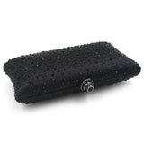 Women’s Fashion Rhinestone Clutch – Shiny PU Leather Handbag & Crossbody Shoulder Bag for Weddings & Parties