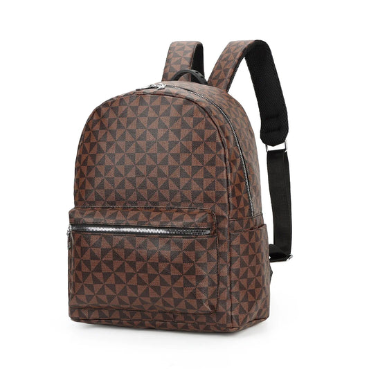 Women’s Large-Capacity Leather Backpack Purse — Vintage School & Travel Rucksack Bookbag