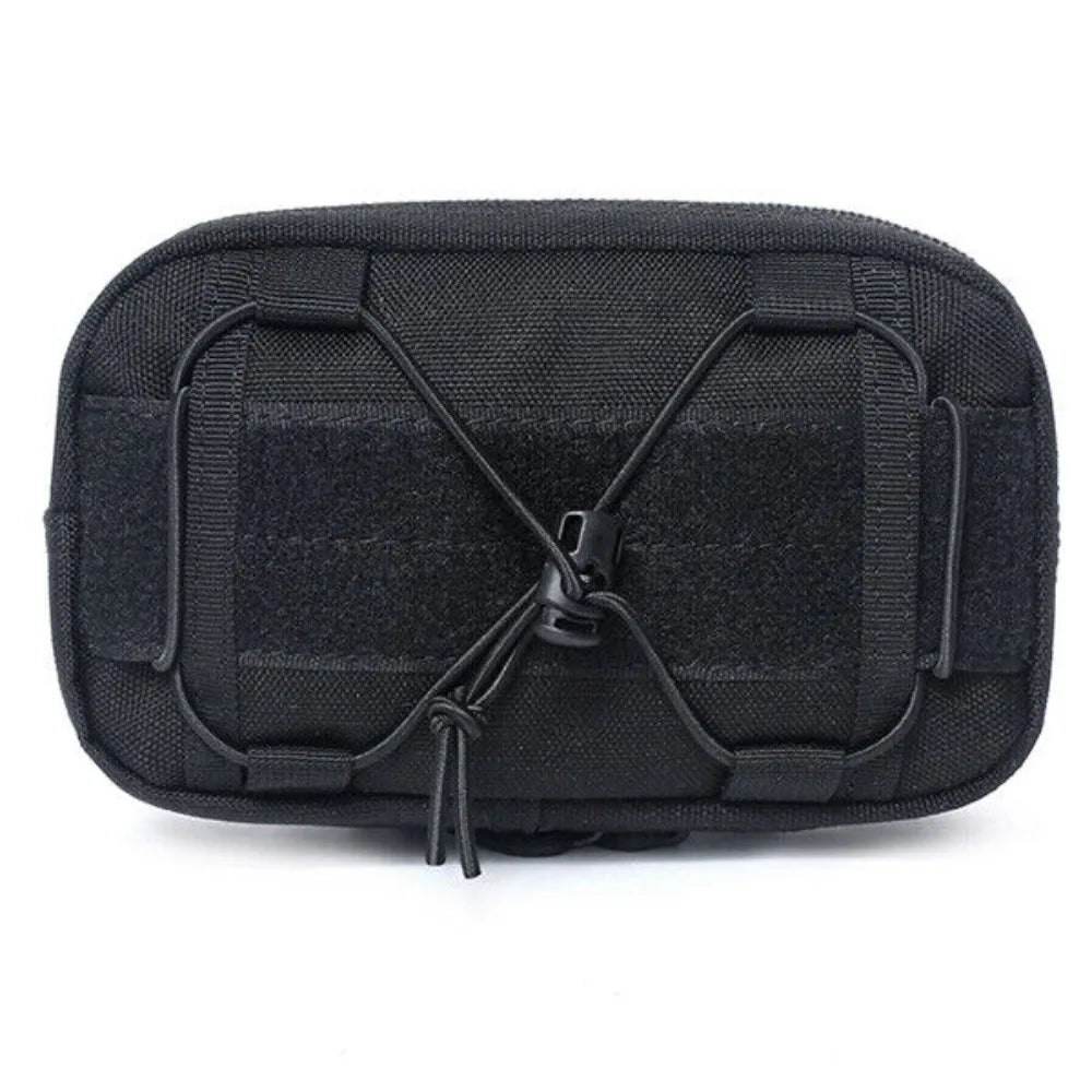 Men’s Tactical MOLLE Messenger Bag – Compact EDC Sling, Crossbody & Waist Utility Pouch for Outdoor & Survival Gear