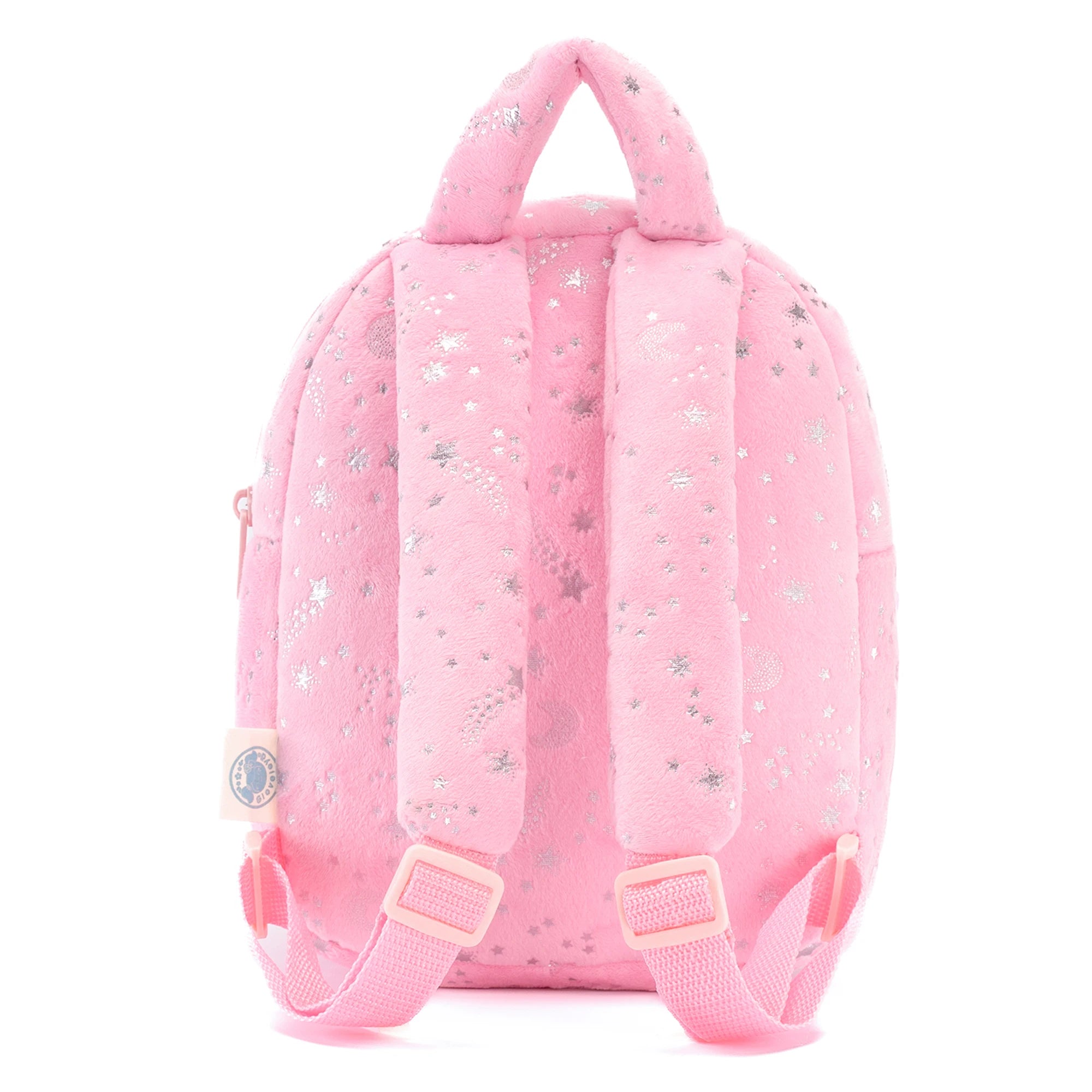Gloveleya Plush Backpack – Starry Sky Curly Hair Doll Bag for Kids | Soft Toddler Backpack for Baby Girls & Preschool Gifts