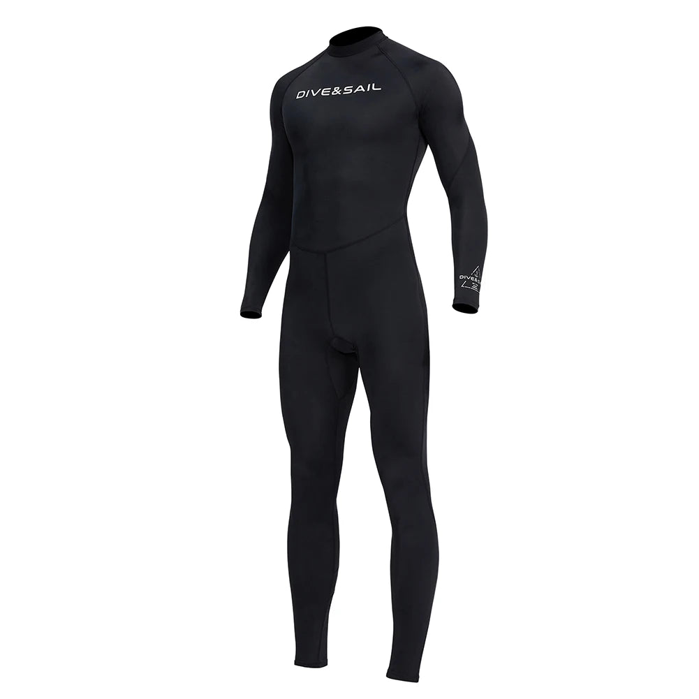 Men’s Full-Body Diving Skin Suit with Zipper – UV Protection, Breathable & Anti-Scratch Surfing Gear