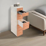 5-Tier Narrow Storage Cabinet with Wheels – Slim Tall Organizer for Bathroom & Small Spaces