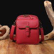 Unisex Vintage PU Leather Crossbody Bag – Anti-Theft Small Messenger Shoulder Satchel for Men & Women, Durable & Stylish