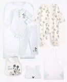 Disney Baby Boys 7-Piece Mickey Mouse Sleep & Play Gift Set – Newborn Clothing & Accessories 🎁👶✨