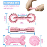 Puppy Teething Toys for Small Dogs (2–8 Months) – Soft Durable Chew Toys for Teeth Cleaning & Playtime