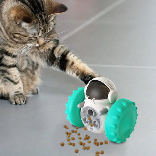 Meal Dispensing Interactive Pet Toy – Slow-Feed Puzzle for Dogs & Cats (Birthday Gift)