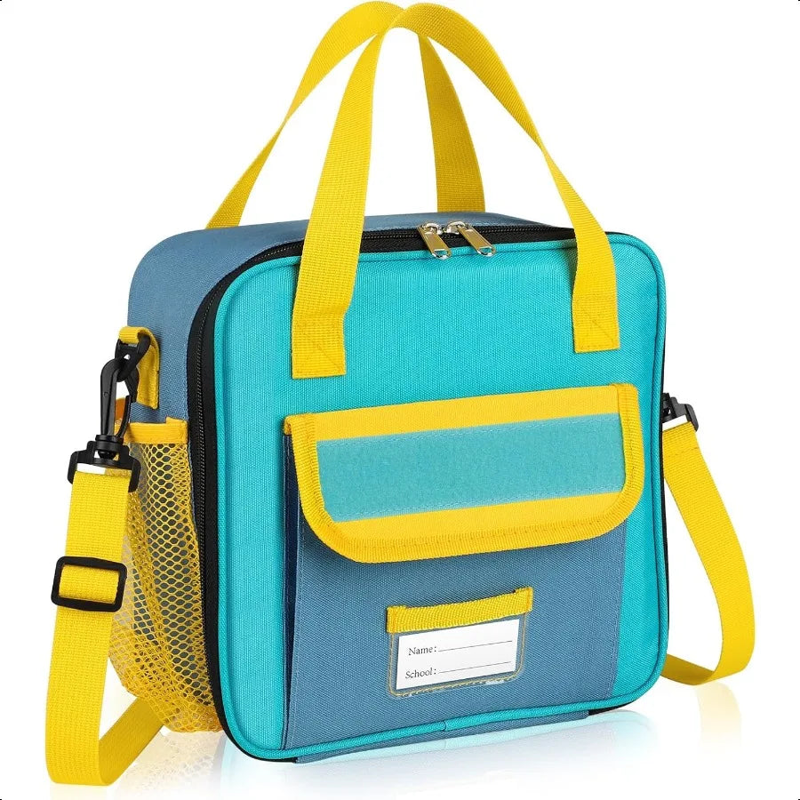 RedShell Tactical Insulated Lunch Bag – Large Leak-Proof Lunch Cooler for Boys & Girls, Square School & Daycare Bag