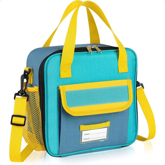 RedShell Tactical Insulated Lunch Bag – Large Leak-Proof Lunch Cooler for Boys & Girls, Square School & Daycare Bag