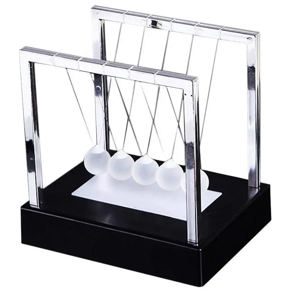 Newton’s Swing Ball LED Light-Up – Science Desk Toy & Balance Ornament for Kids, Home & Office Decoration