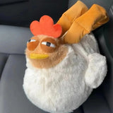 Funny Chick Plush Bag – Hen-Shape Tote & Shoulder Bag for Women
